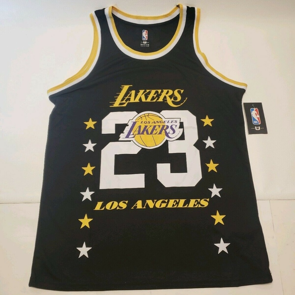 NBA Store LA Lakers LeBron James Practice Jersey